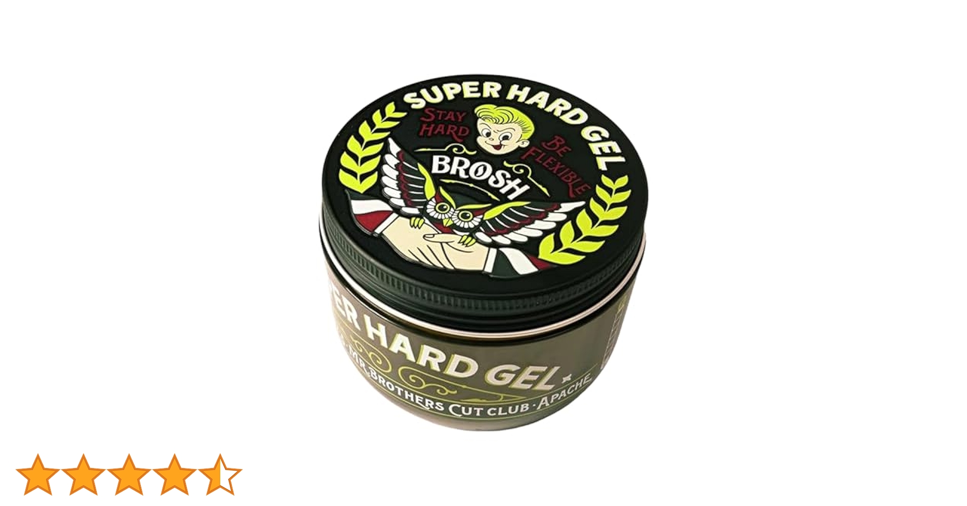 Amazon.co.jp: BROSH SUPER HARD GEL 200g ハードホールド